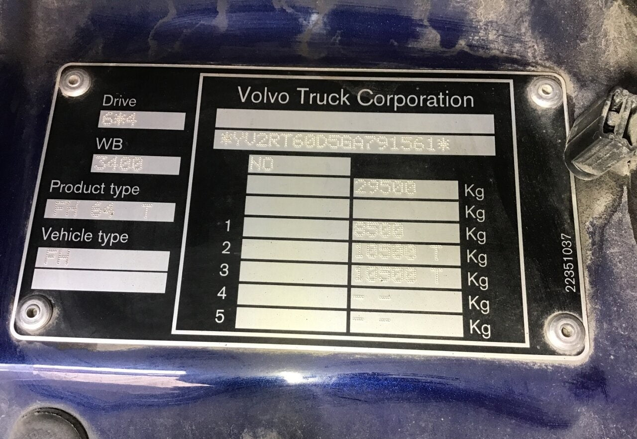 Volvo FH 540 6X4 Tracteur