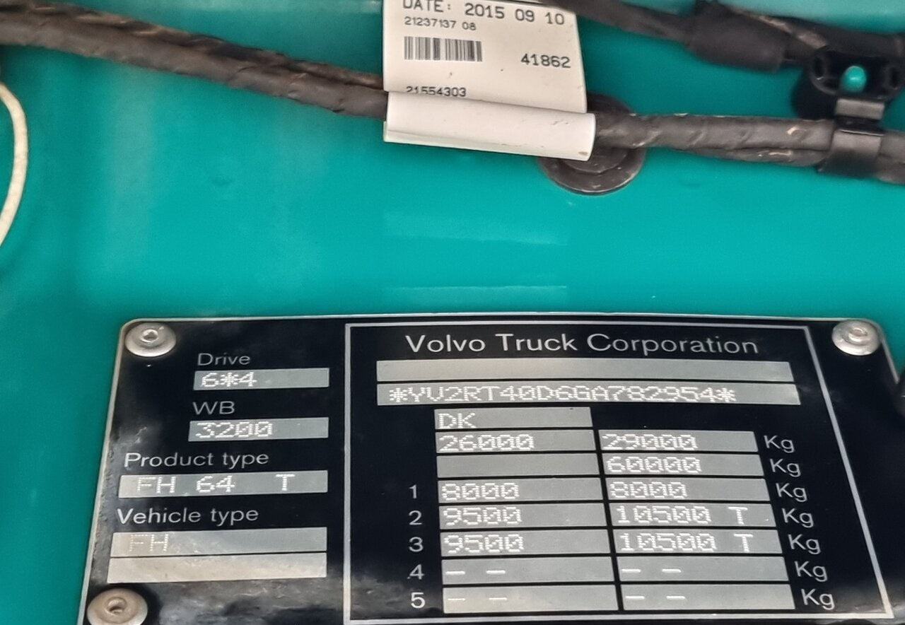 Volvo FH 500 6X4 Tracteur